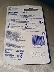 Nivea Original Care Lip Balm
