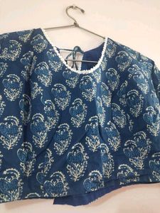 Cotton Hand Block Print Blouse