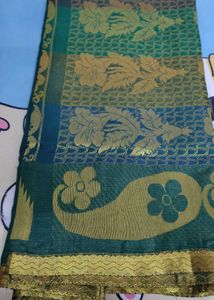 Elegant Green Saree