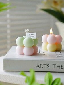 Mini Scented Bubble Candle Pack Of 4