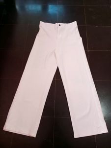 WOMEN REGULAR FIT WHITE TROUSER 😍💎🔥