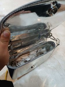 Diesel Silver Purse