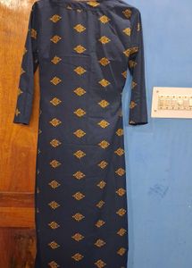 Blue Long Kurti
