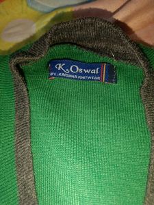 Mens Striped Knit Sweater