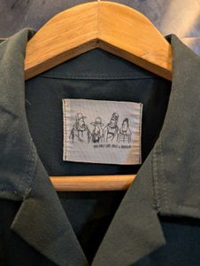 Men&#39;s Green Halfsleeve Shirt