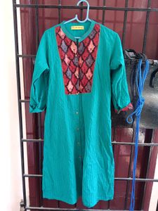 Teal Tunic Dress