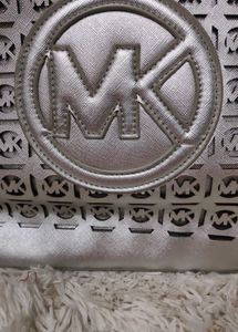 MK silver handbag