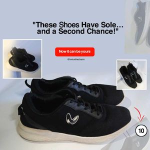 Running Shoe For Men(Black, 10)