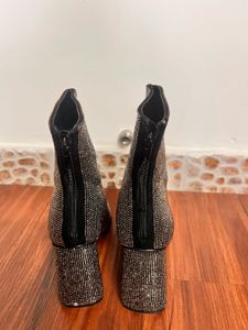 Block High Heel Party Boots