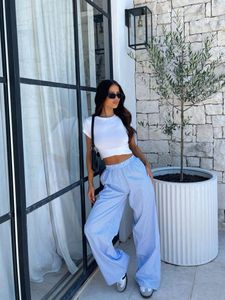 Pintresty 🌸oversized flared Trouser Pants