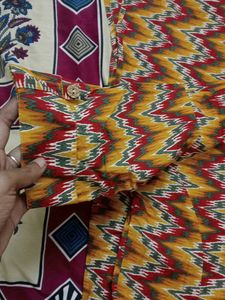 Collar A Line Kurti