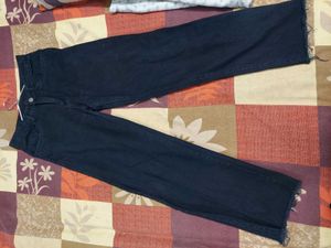 Black  Straight Fit Jeans