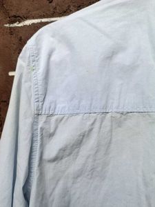 Blue Button-Down Shirt