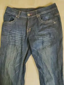 Dark Blue Denim Jeans