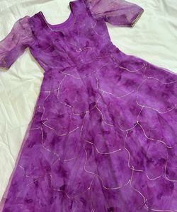 Prettiest Organza Dress(Y2k Print)💞