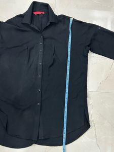 Black Button-Up Shirt