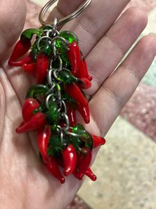 Chili Keychain