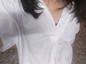 Korean Baggy White Shirt 👀
