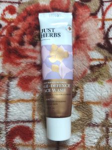 Just Herbs Plant-based Retinol Face Wash For Fine