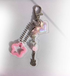 Pink Themed Guitar Bag Charm