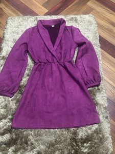 Purple Mini Dress