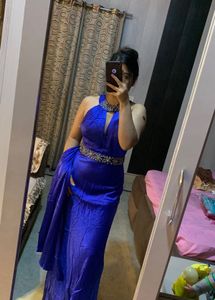 Elegant Blue Ethnic Gown💙🦋🧿