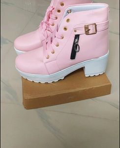 Pink Boot For Womens