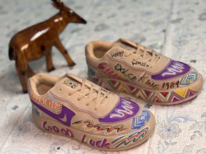 Custom Painted Sneakers