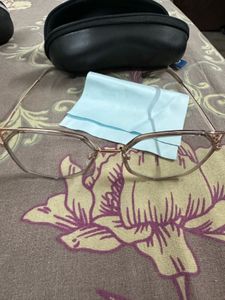 Ojos Transparent Full Rim Cat Eye Sunglasses