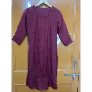 Chickenkari Kurta For Women