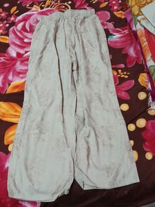 Beige And Red Kurta Set