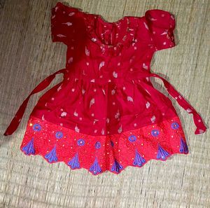 Frock Dress For 1-2 Years Little Girl
