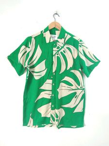 Green Printed Shirt ( Men)