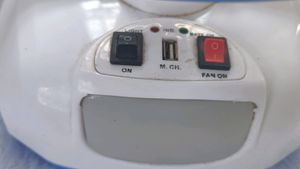 Chargeable Fan With Light