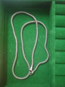 92.5 Silver Popcorn Chain