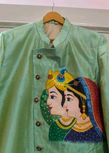 Bani Thani style painting Kurta