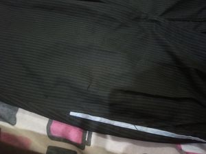 Unisex Black Stripped Pants