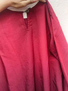 Balloon Top Maroon Colour Full Sleeves Design