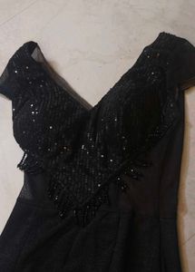 Elegant Black Party Dress