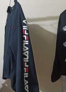 Fila Black Long Sleeve Top