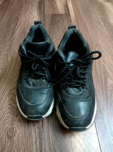 High Platform Leather Shoes