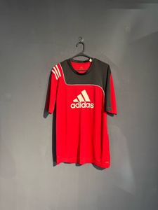 Adidas Red & Black T-Shirt