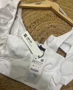 Chic White Crop Top