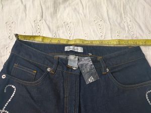 Spiegel Jeans Embellished Dark Wa