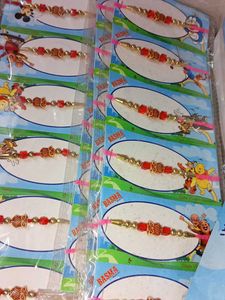 Cartoon Character Rakhi Set Of 90 Peace
