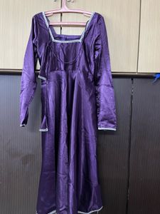 Elegant Purple Ethnic Gown(never worn)