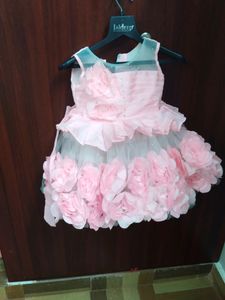 Princess Dress In Pink Colour Beautiful Dres