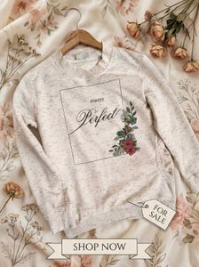 Cherokee Perfectly Floral Graphic Sweatshirt