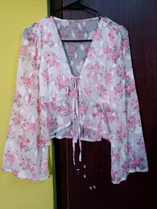 SAVANA Ruffle Blouse