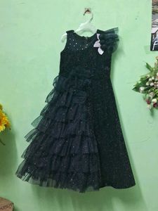 Sparkly Black Girls Dress